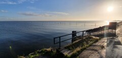 Foto IJsselmeer innamepunt Andijk recht